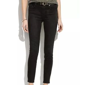Madewell Black Skinny Skinny Jeans
